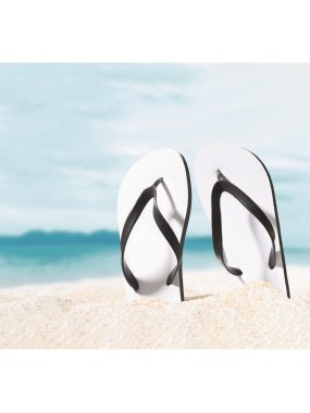 Plážové šlapky > černá