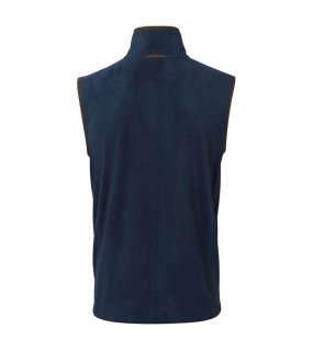 Pánská vesta (Premier MEN'S 'ARTISAN' FLEECE GILET) > modrá (navy) / hnědá > 2XL