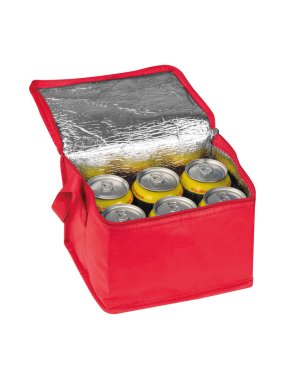 Netkaná chladící taška > červená