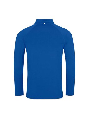 Pánská mikina (Just Cool MEN'S COOL 1/2 ZIP SWEAT) > modrá (royal) / bílá (arctic) > L