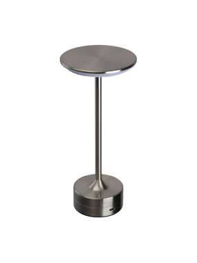 Stolní lampa z nerezové oceli > šedá