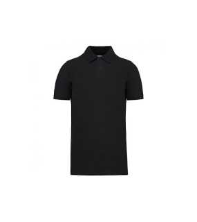 Pánská polokošile (KARIBAN MEN'S ORGANIC 180 PIQUÉ POLO SHIRT) > černá > L