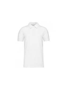 Pánská polokošile (KARIBAN MEN'S ORGANIC 180 PIQUÉ POLO SHIRT) > bílá > 4XL