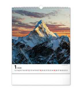 Nástěnný kalendář (Inspirace 2026) - 30 x 34 x 1 cm