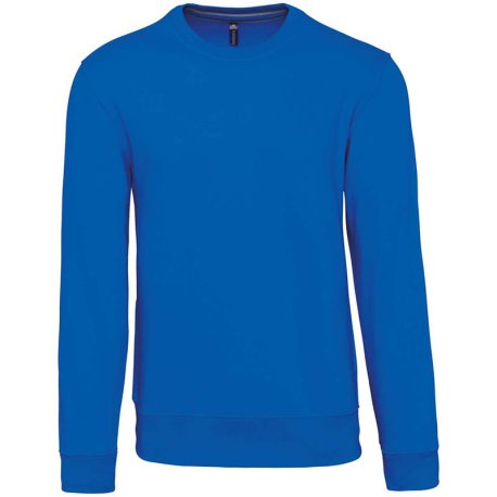 Pánská mikina (Kariban CREW NECK SWEATSHIRT) > modrá (light royal) > 4XL