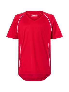 Dětské sportovní tričko (JN Team Shirt Junior)>červená / bílá>XL
