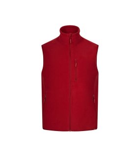Pánská vesta (VELILLA FLEECE WAISTCOAT) > červená > M