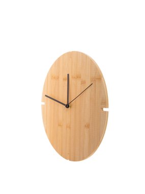 Bambusové nástěnné hodiny > prírodná