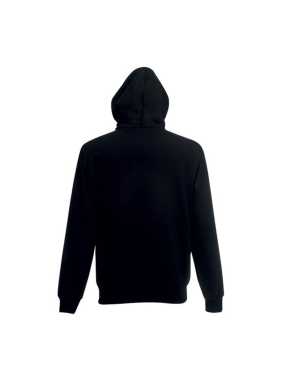 Unisex mikina (Fruit of the Loom-70/30 HOODED SWEAT)>černá>M