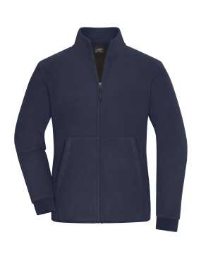 Dámská mikina (JN Ladies' Bonded Fleece Jacket) > modrá (navy) / šedá (dark) > M