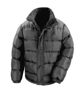Unisex bunda (RESULT CORE NOVA LUX PADDED JACKET)>černá>L