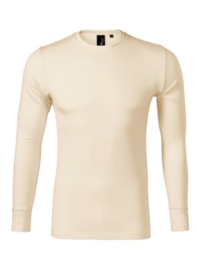 Pánské triko (MALFINI Premium Merino Rise LS) > zelená (mandlová) > 3XL