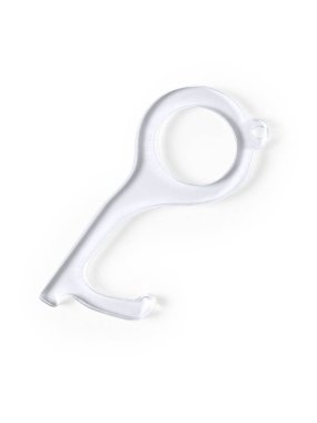 Přívěsek na klíče proti kontaktu > transparentní