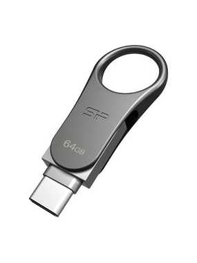 USB flash disk (Silicon Power) > šedá > 64 GB