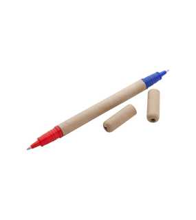 Lippy kuličkové pero recyklované > hnědá ( light)