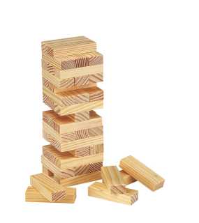 Dřevěné kostky > hnědá ( wood)