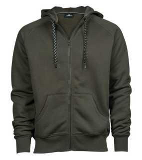 Unisex mikina (Tee Jays Mens Fashion Full Zip Hood) > zelená (deep) > 2XL