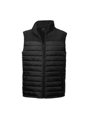 Pánská softshellová vesta> černá> M