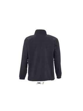Unisex fleece mikina (Sols UNISEX Zipped JACKET)>šedá (charcoal)>XS