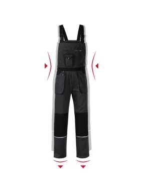 Pánské kalhoty (RIMECK Woody) > šedá (ebony) > 48/50