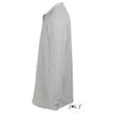 Pánská polokošile(SOLS STAR MENS LONG SLEEVE PIQUE POLO SHIRT)>šedá (melange)>S
