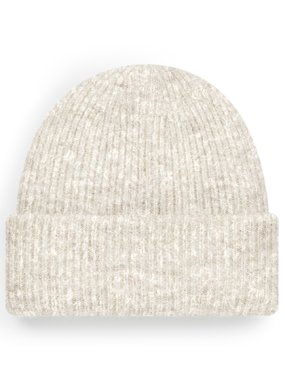 Unisex čepice (Beechfield Cosy Ribbed Beanie) > béžová (almond marl)