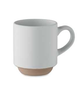 Keramický stohovatelný pohár > bílá
