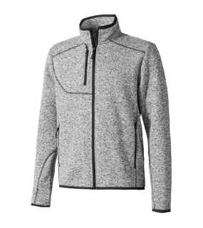Pánská mikina (Elevate Tremblant Knit Jacket)> šedá (heather)> M