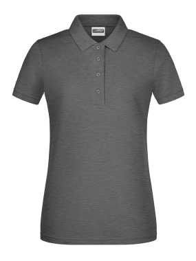 Dámská polokošile(JN Ladies Basic Polo)>černá (heather)>XL