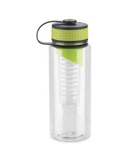 Sportovní lahev s vložkou na ovoce 800 ml > zelená (light)