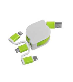 Nabíjecí kabel > zelená (apple)