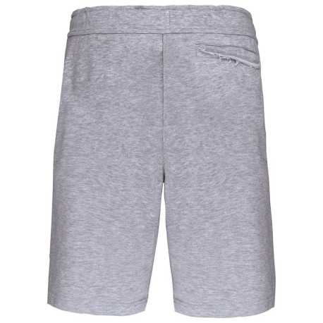Pánské krátké kalhoty (KARIBAN FLEECE SHORTS)>šedá (oxford)>L