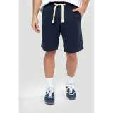 Pánské krátké kalhoty (KARIBAN FLEECE SHORTS)>šedá (oxford)>L