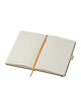 Zápisník A5 s obalem z recyklované kůže > hnědá