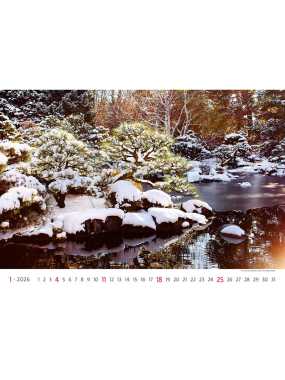 Nástěnný kalendář (Gardens 2026) - 45 x 38,5 cm