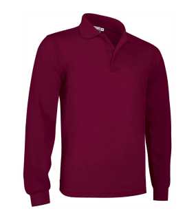 Unisex polokošile (PREDATOR) > červená (mahogany garnet) > L