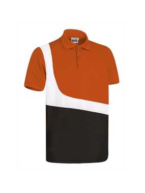Pánská polokošile (PARTNER) > oranžová (party) / bílá / černá > 2XL