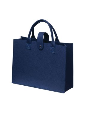 Plstěná taška RPET > modrá (dark)