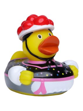 Kačenka do vany (MBW Squeaky duck CityDuck® Black Forest costume) > vícebarevná