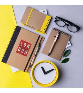 Poznámkový blok s podšívkou > bílá