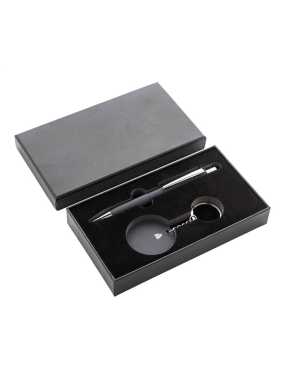 Sada pera a přívěšku na klíče > šedá (dark)