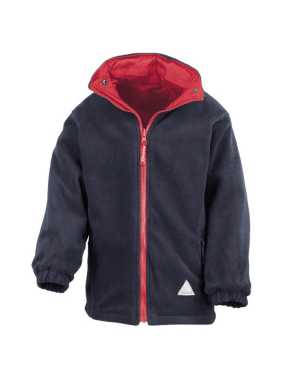 Dětská bunda (RESULT JUNIOR REVERSIBLE STORMSTUFF JACKET)>červená / modrá (navy)>L