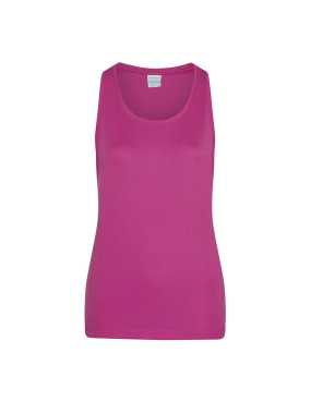 Dámské tílko (Just Cool WOMEN'S COOL SMOOTH SPORTS VEST) > růžová (hot) > L
