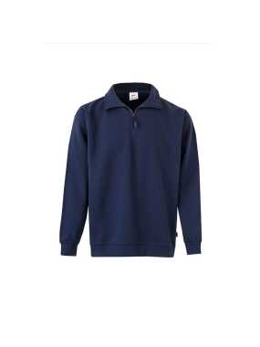 Pánská mikina (VELILLA QUARTER ZIP SWEATSHIRT) > modrá (navy) > XL