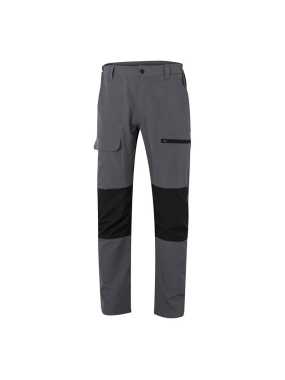 Pánské kalhoty (VELILLA TROUSERS TREKKING STRETCH) > šedá/černá > L