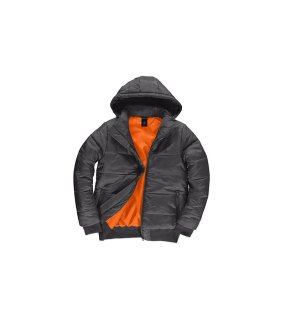 Pánská bunda (B&C Superhood /men)>šedá (dark)>2XL