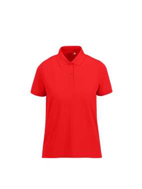 Dámská polokošile (B&C MY ECO POLO 65/35 / WOMEN_°) > červená (pop rajče) > 2XL