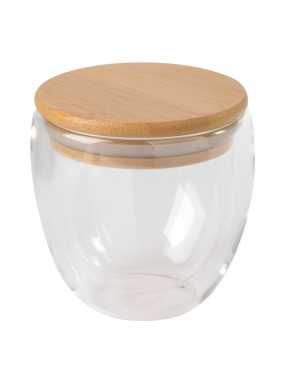 Pohár 250ml > hnědá/transparentní