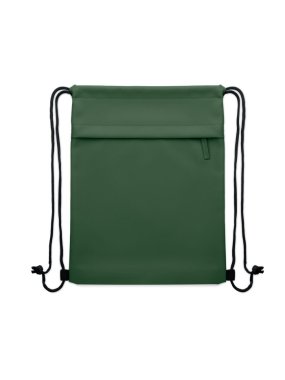 Stahovací batoh z 600D RPET > zelená (dark)