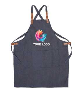 Zástěra z džínoviny 280 g/m2 > modrá